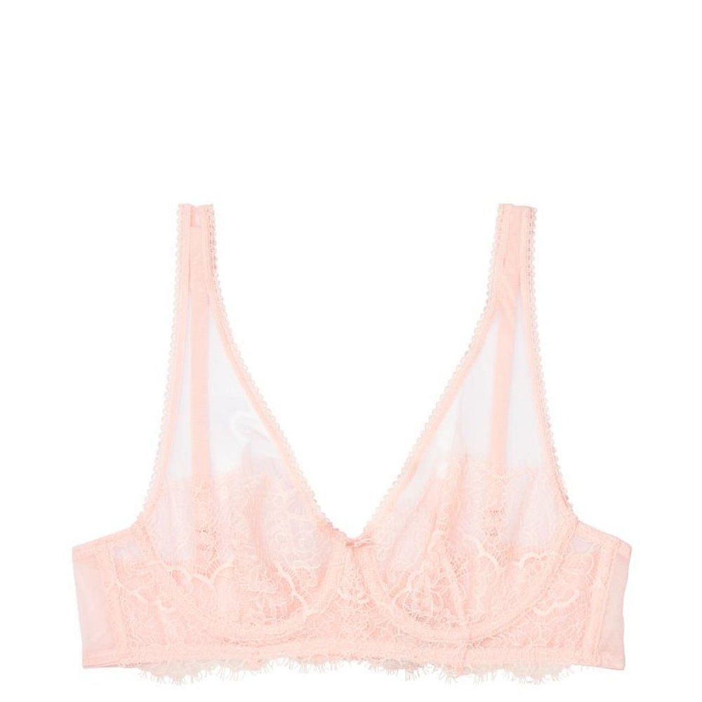 VS Dream Angels Unlined Full-coverage Plunge Bra - Picture 9 of 9